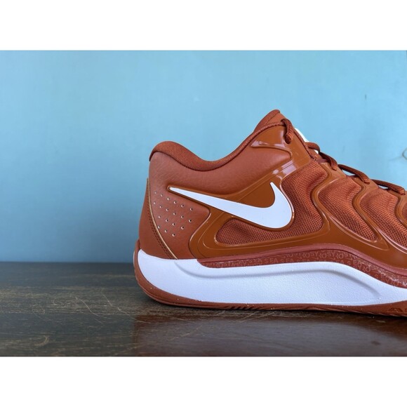 Nike KD 17 Desert Orange Texas Longhorns PE Basketball Shoes Men's Size 15 - Picture 4 of 11